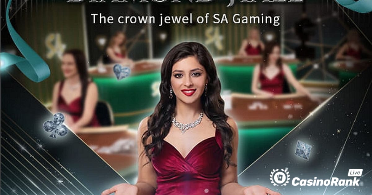 SA Gaming пуска Diamond Hall с VIP елегантност и чар